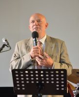 Petr Jašek během děkovné bohoslužby