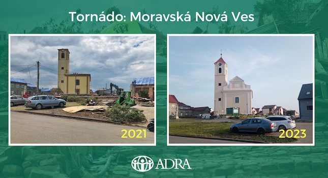 Obrazem „včera a dnes“ tornádo 2021