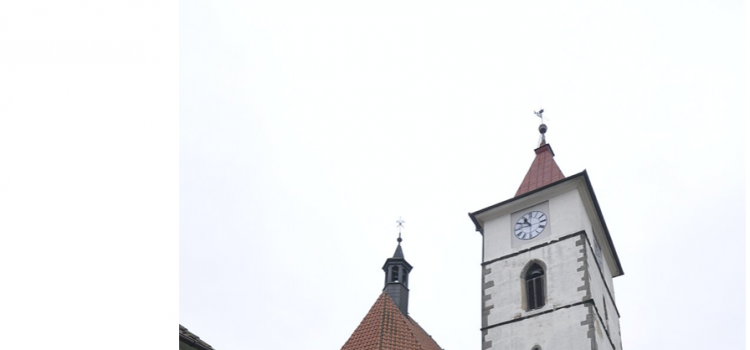 Církev s Horažďovicemi opraví za desítky milionů korun velký kostel na náměstí